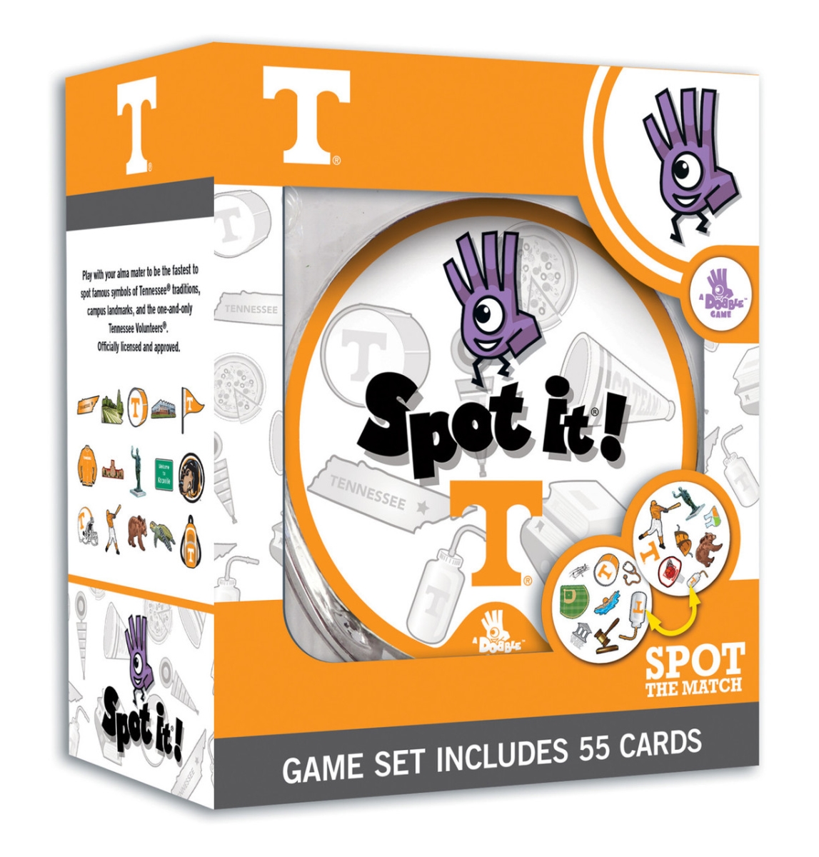 Masterpiece UTN3160 NCAA Tennessee Volunteers Spot It Game