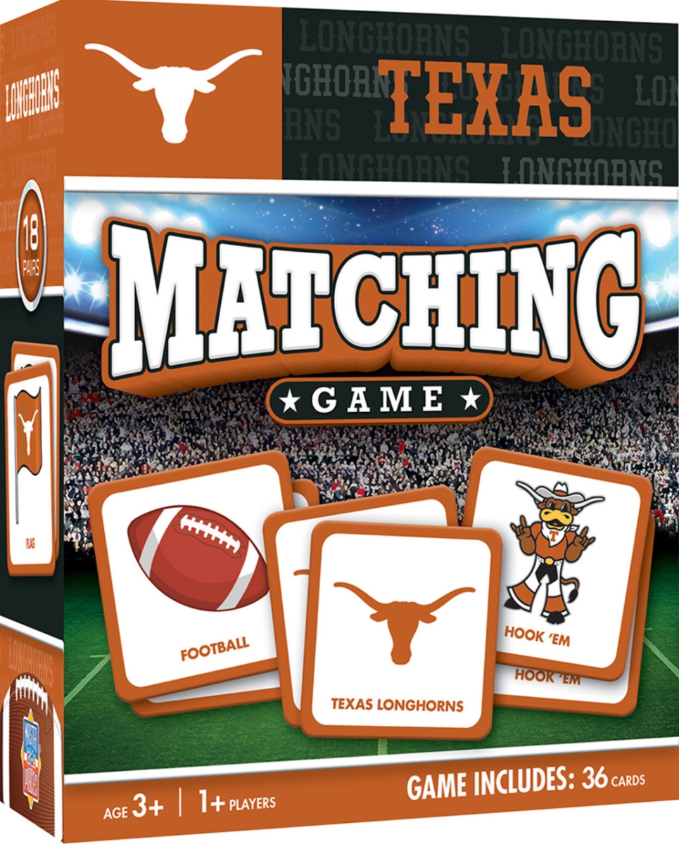 Masterpiece UTX3080 NCAA Texas Longhorns Matching Game