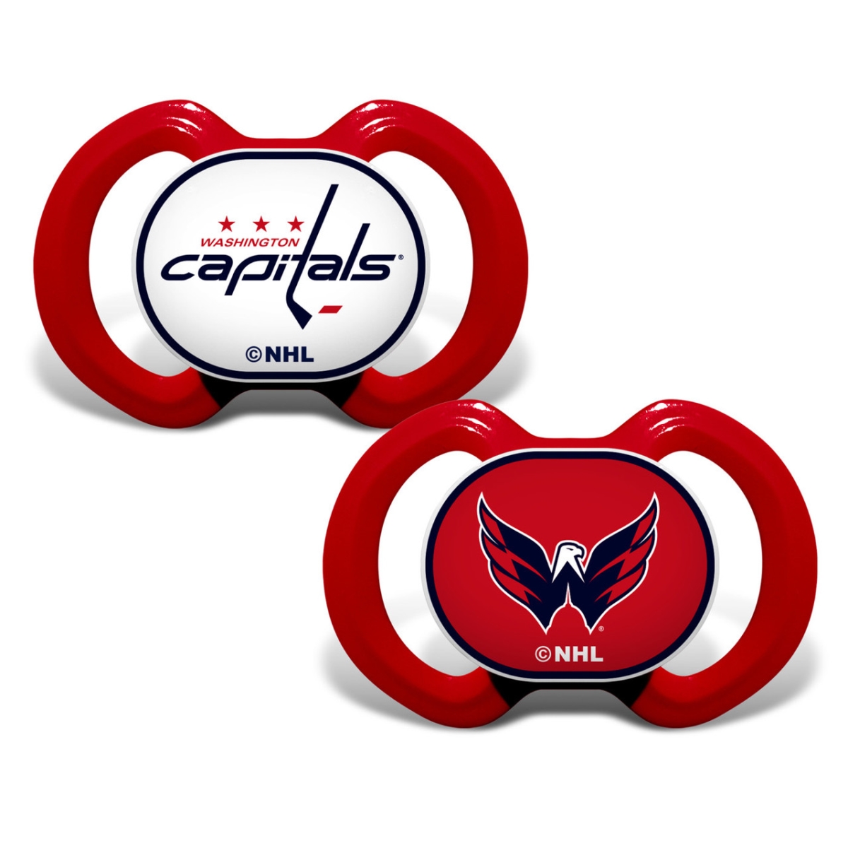 Masterpiece WAC2000 NHL Washington Capitals Pacifier - Pack of 2