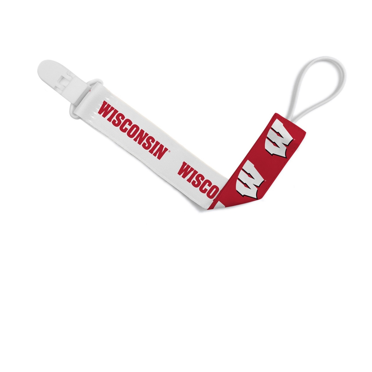 Masterpiece WIS2010 NCAA Wisconsin Badgers Pacifier Clips
