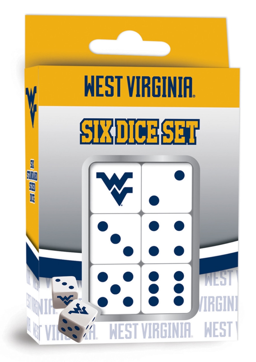 Masterpiece WVU3140 NCAA West Virginia Mountaineers Dice Set