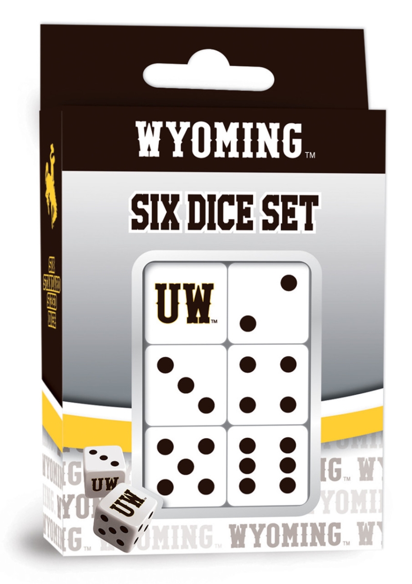 Masterpiece WYO3140 NCAA Wyoming Cowboys Dice Set