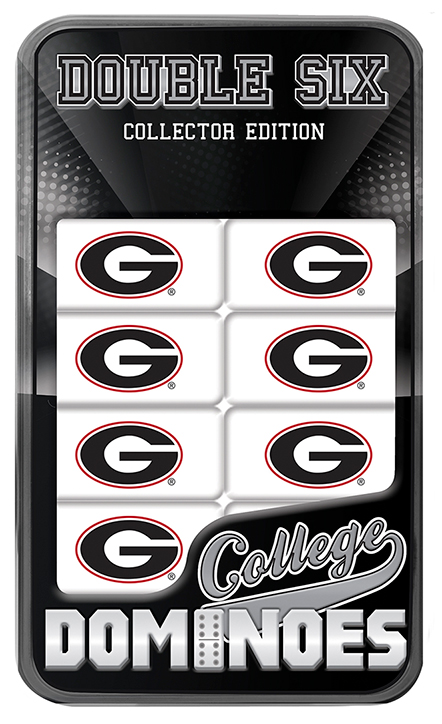 Georgia Bulldogs Dominoes Game