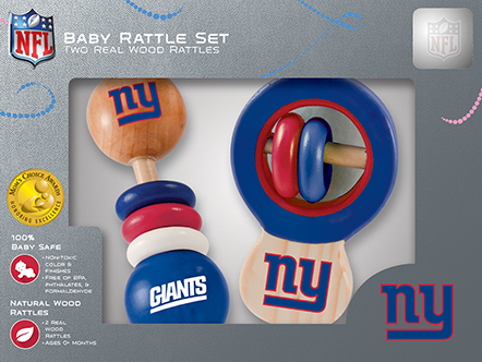 Picture of Masterpieces 81641 New York Giants Rattles
