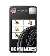 Picture of Masterpieces 41676 Minnesota Vikings Dominoes