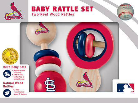 Picture of Masterpieces 81618 St. Louis Cardinals Rattles