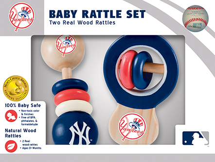Picture of Masterpieces 81617 New York Yankees Rattles