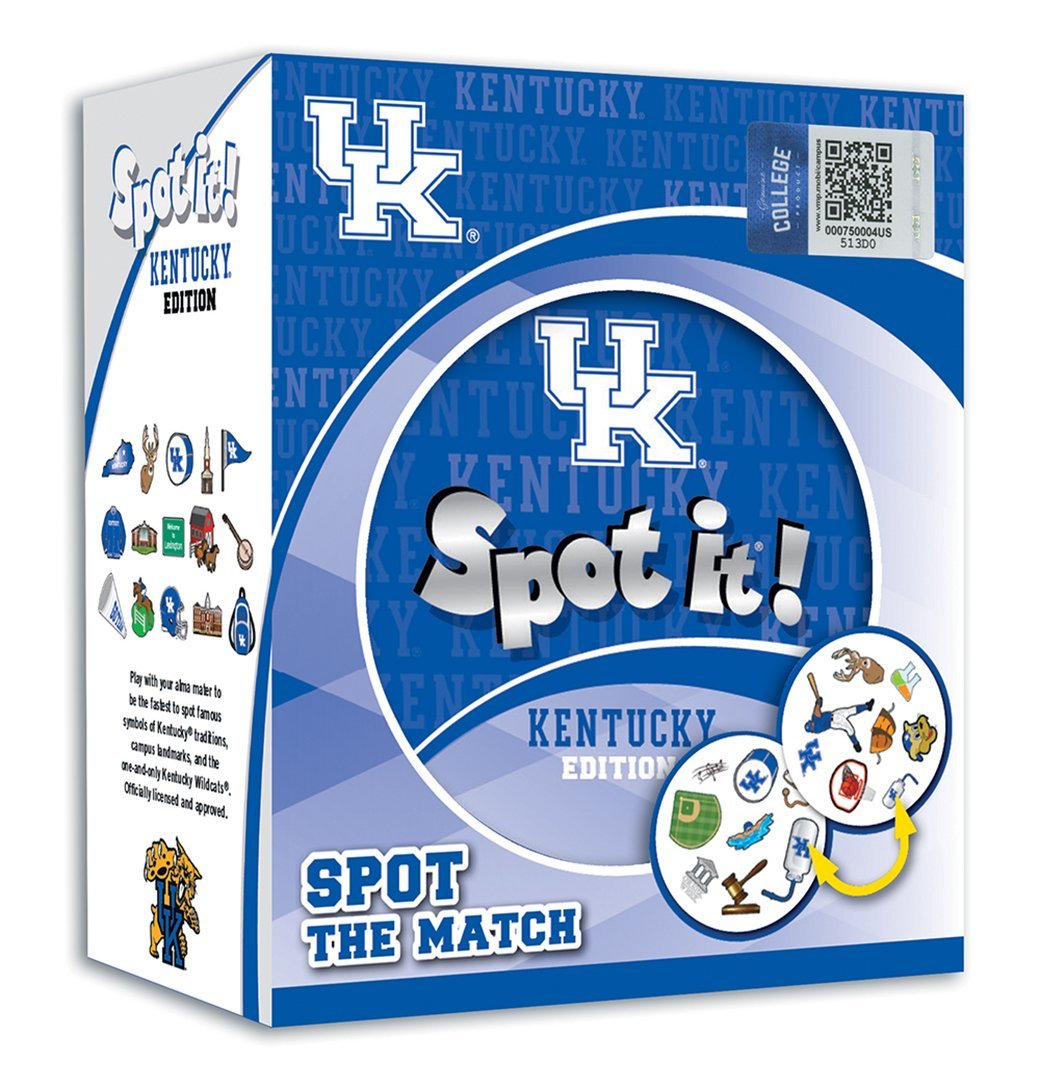 41807 NCAA Sports Spot It Games, Blue
