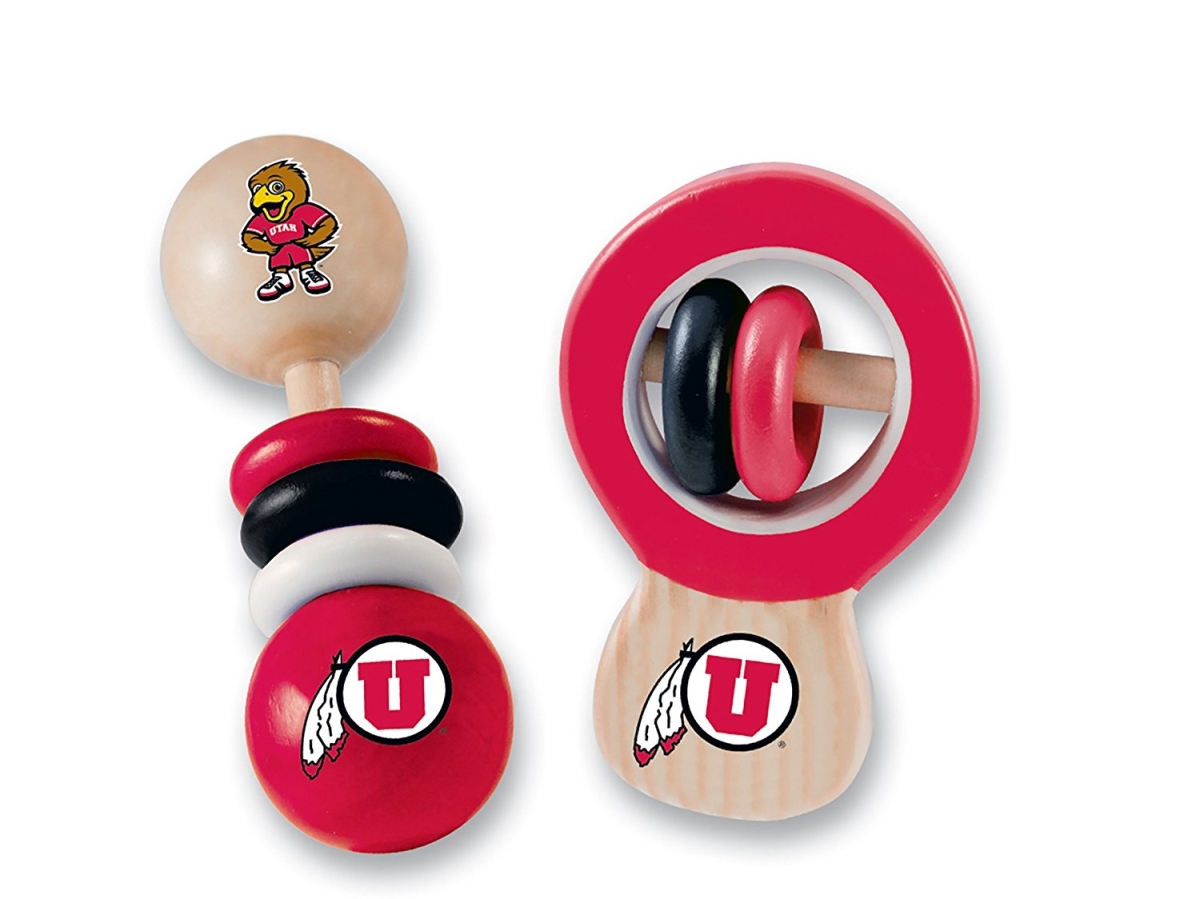 81776 NCAA Sports Rattles, Red