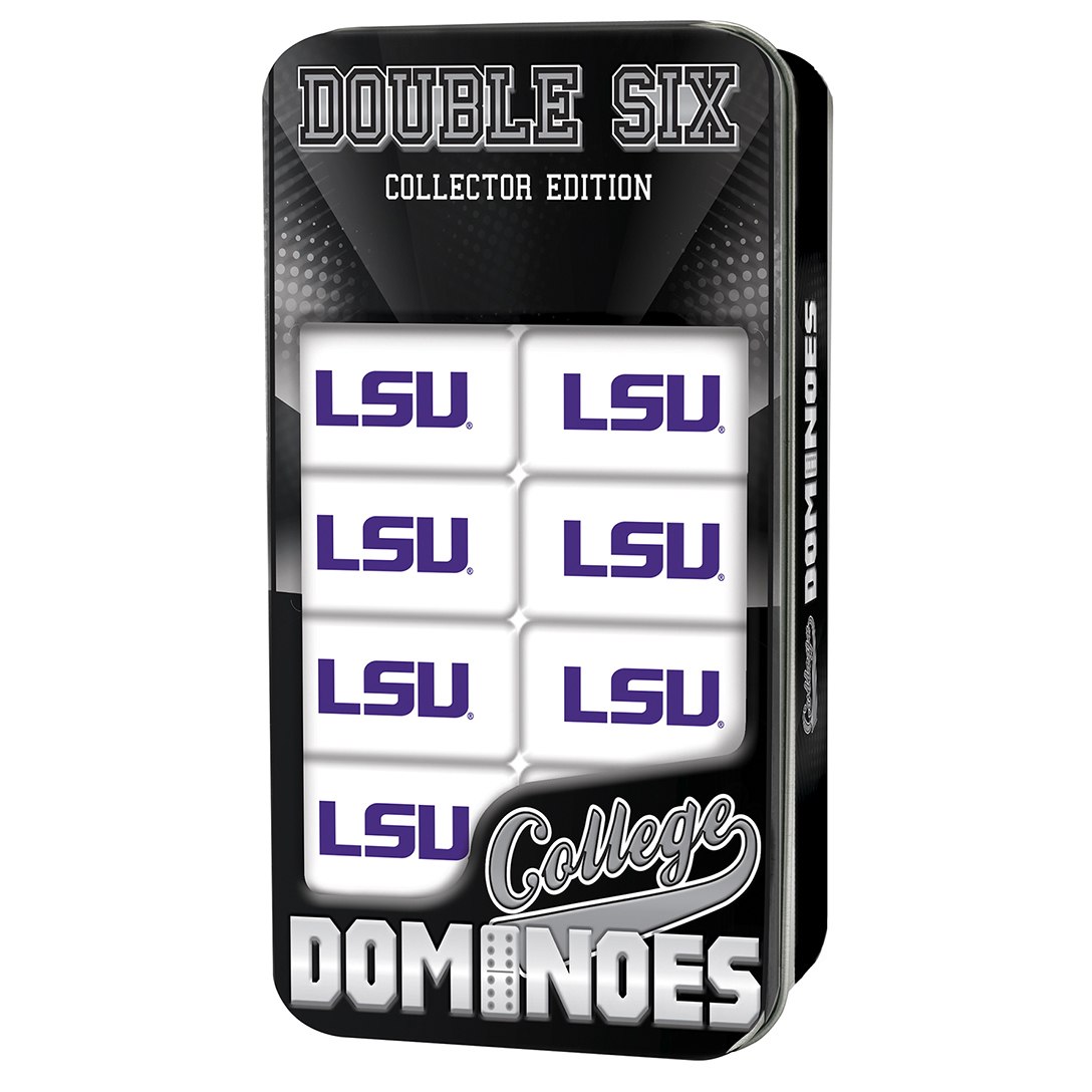 Masterpieces Puzzle 41831 NCAA LSU Tigers Double-Six Dominoes