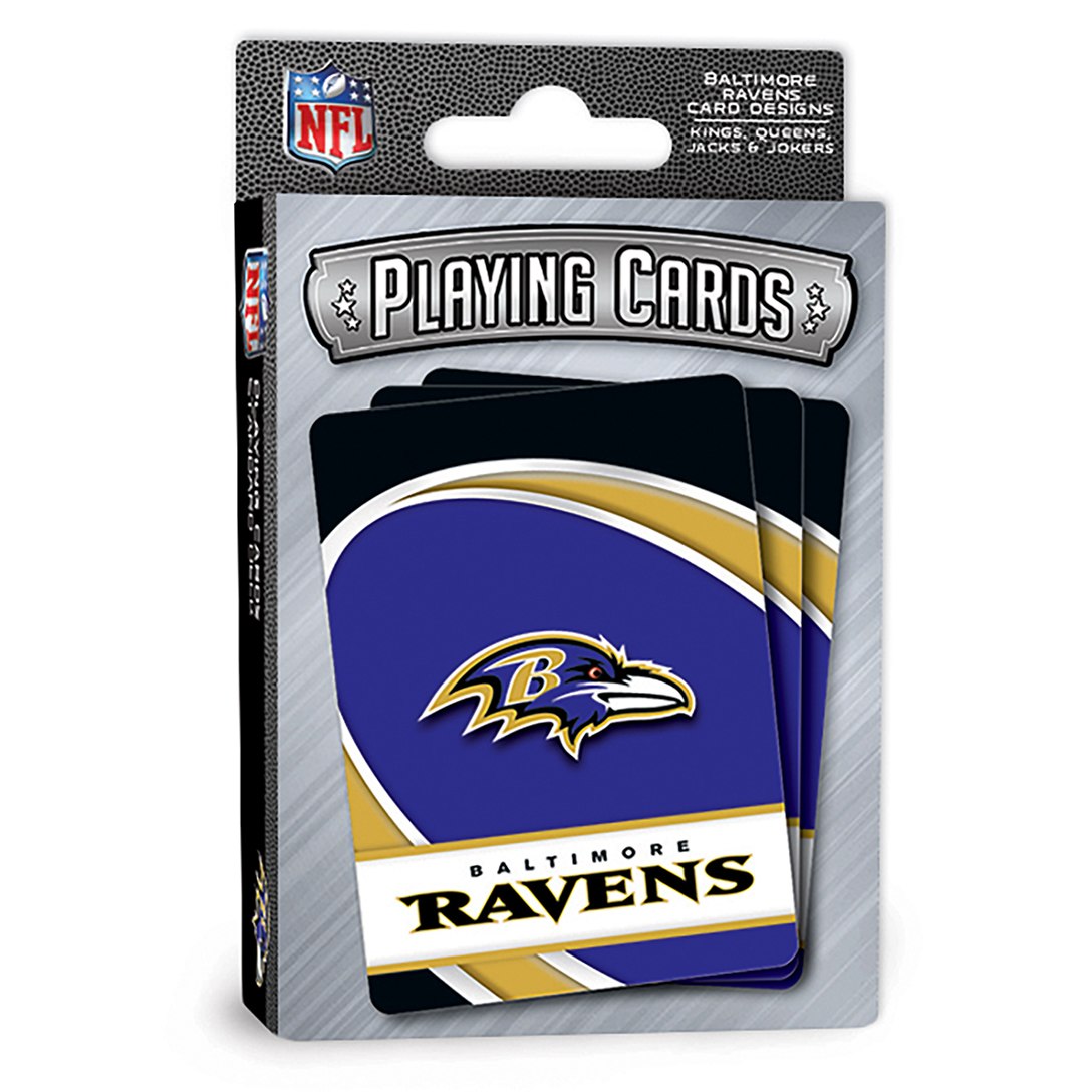 Masterpieces Puzzle 91709 NFL Baltimore Ravens Playing Cards