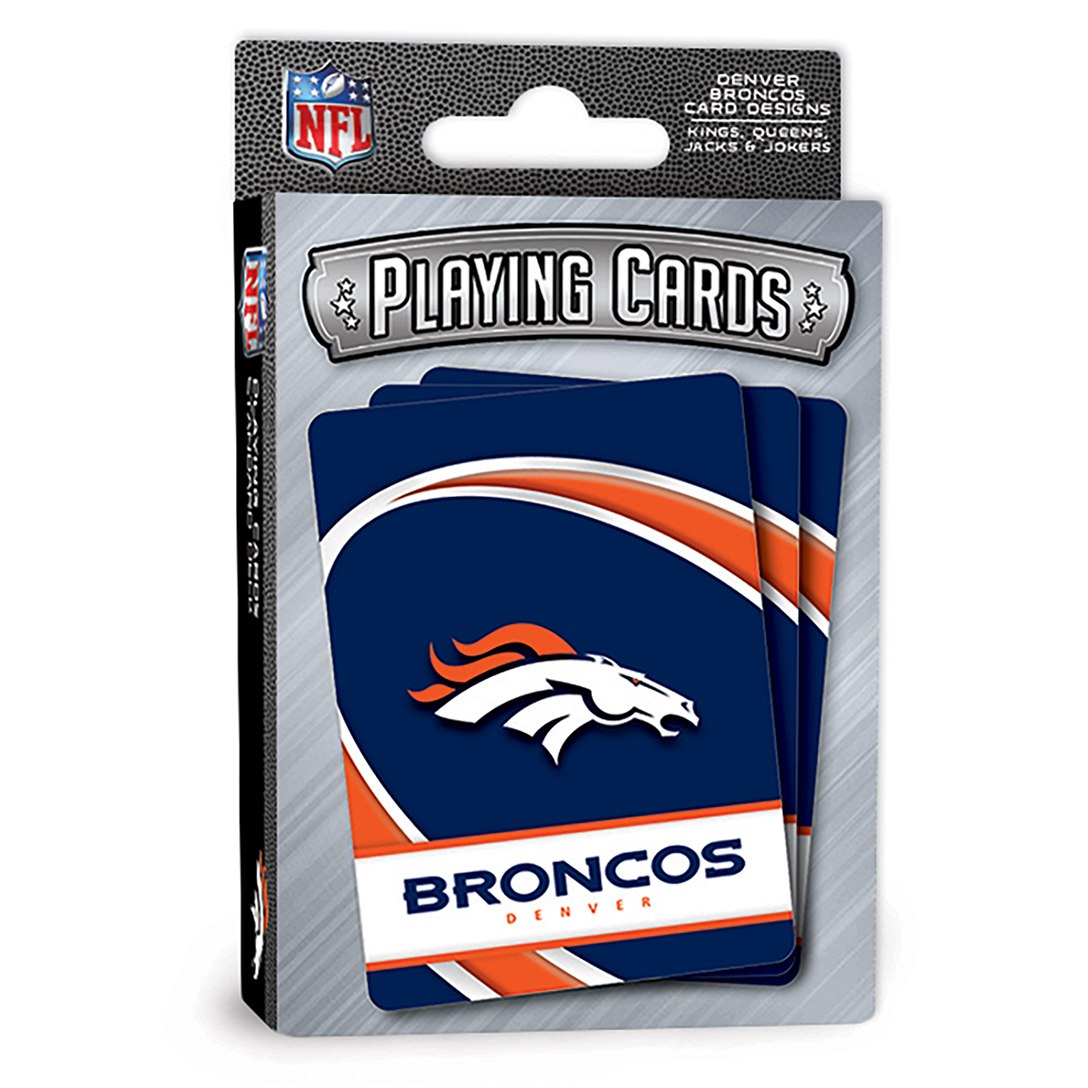 Masterpieces Puzzle 91715 NFL Denver Broncos Playing Cards