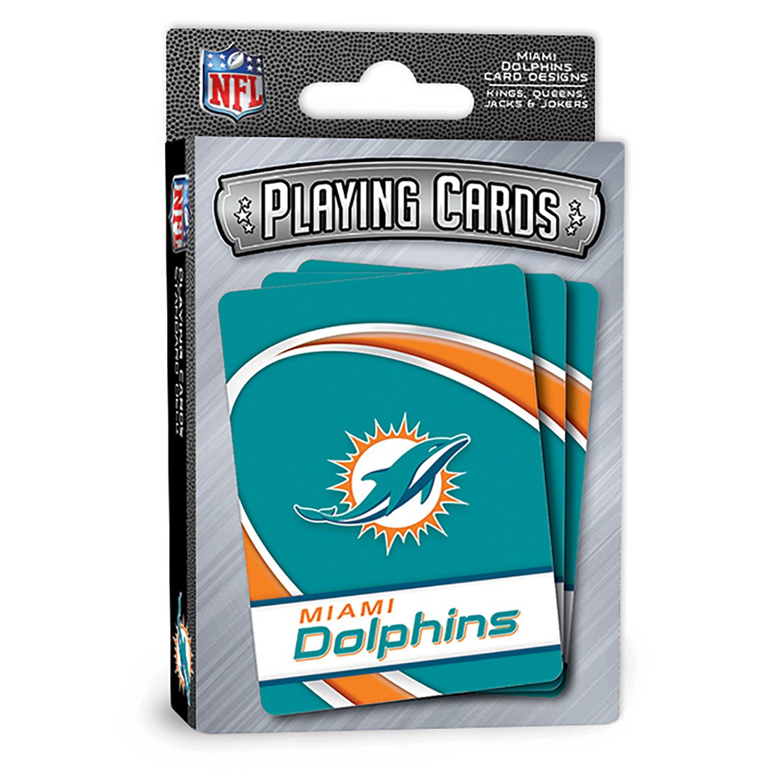 NFL Miami Dolphins Playing Cards