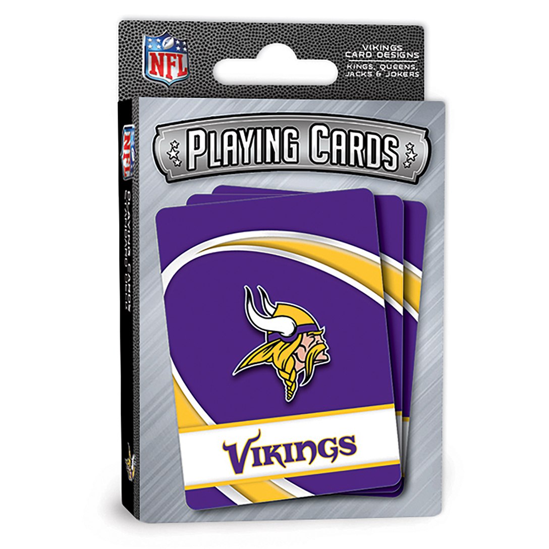 Masterpieces Puzzle  NFL Minnesota Vikings Playing Cards