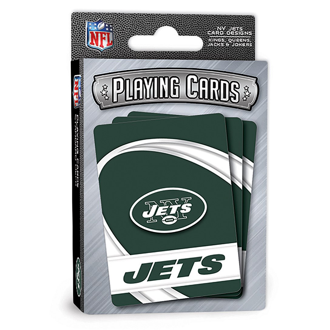Masterpieces Puzzle 91727 NFL New York Jets Playing Cards