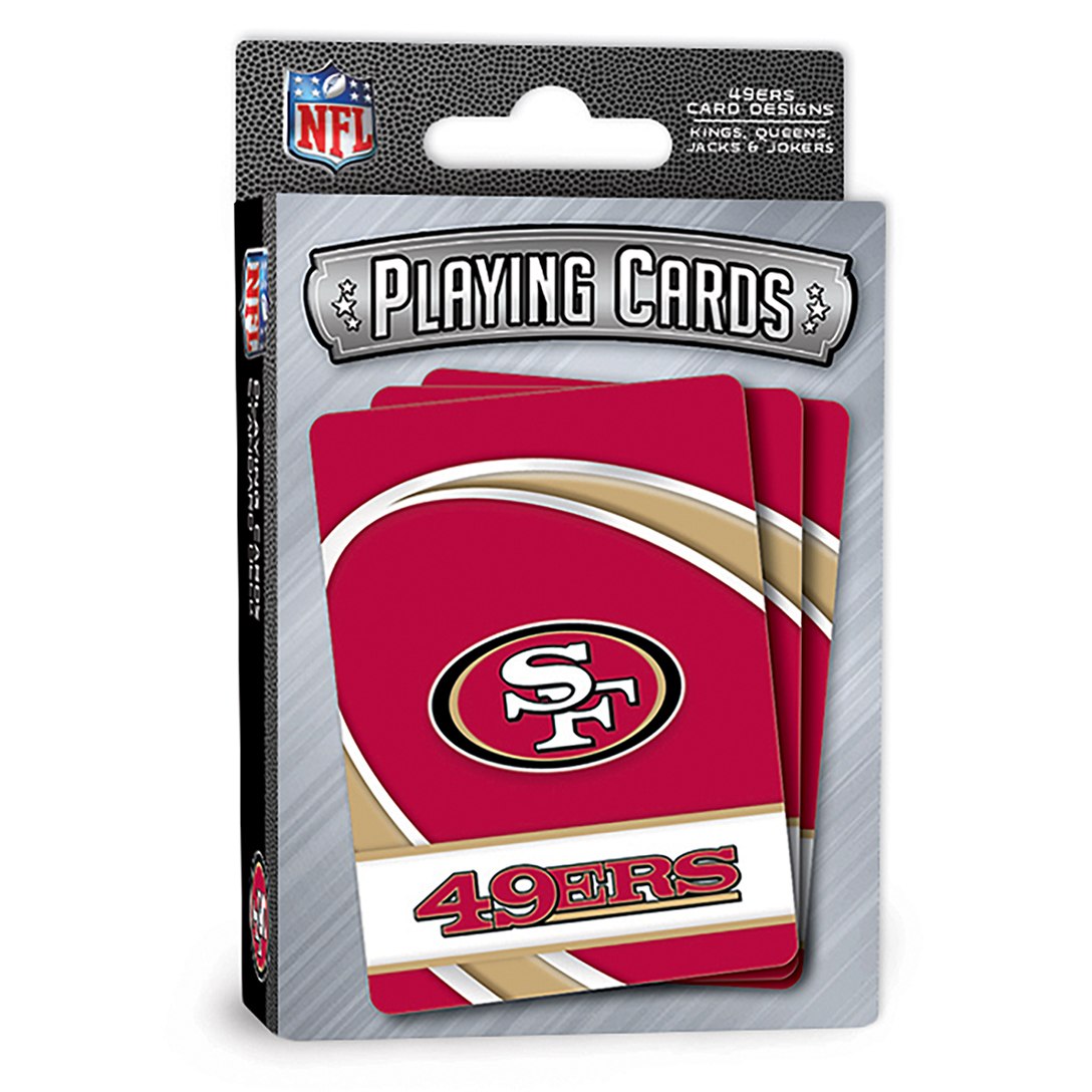 Masterpieces Puzzle 91731 NFL San Francisco 49ers Playing Cards