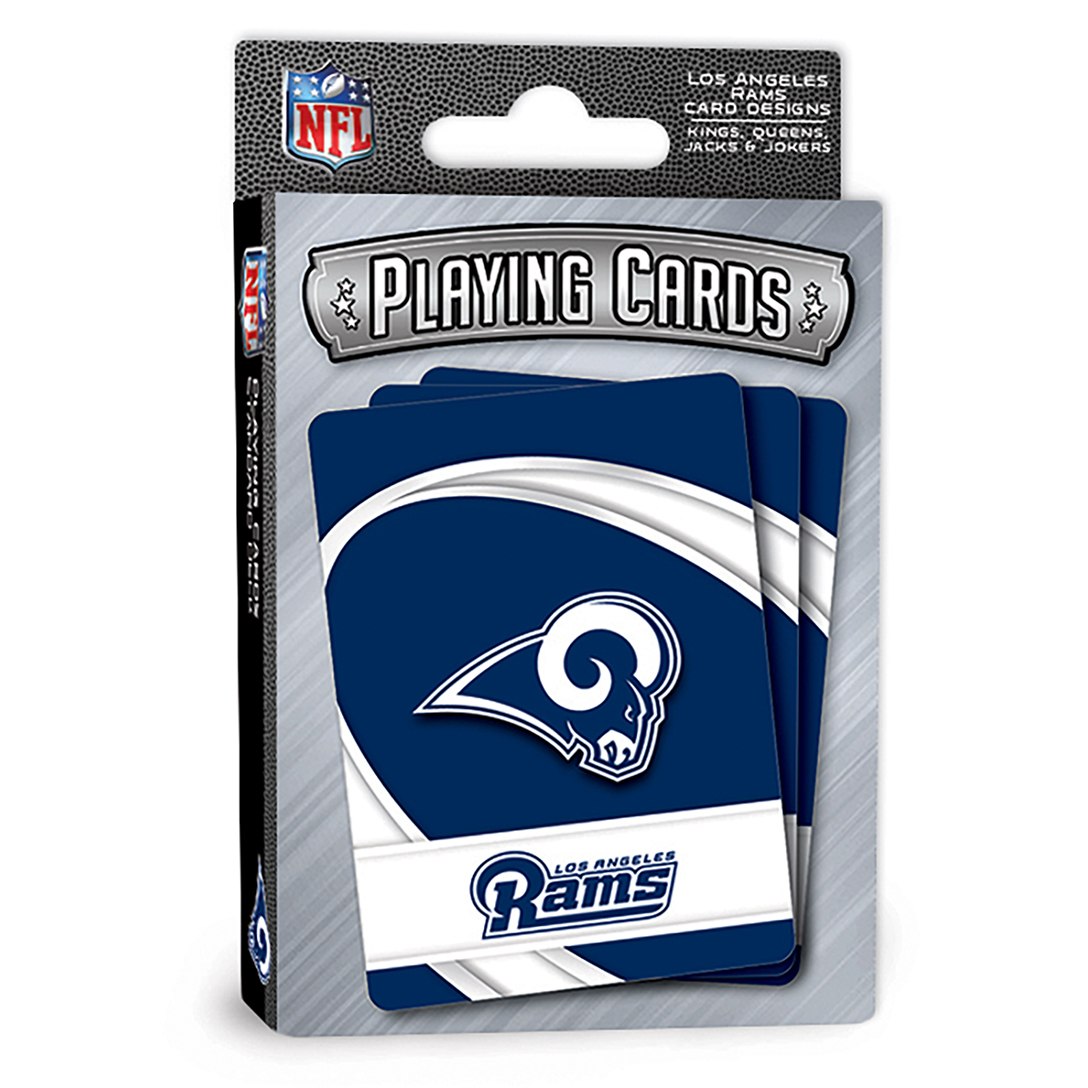 Masterpieces Puzzle 91736 NFL Los Angeles Rams Playing Cards