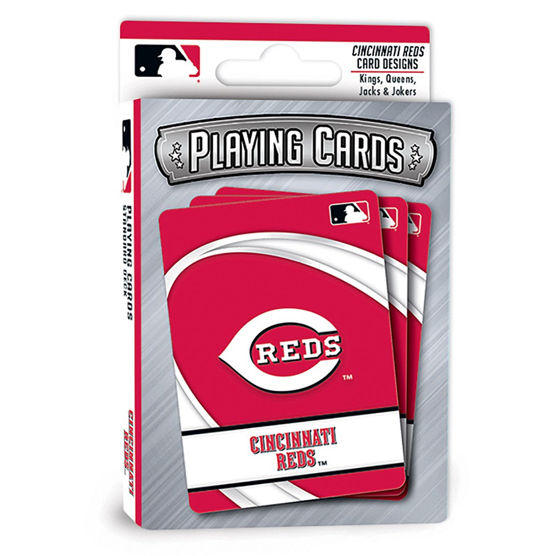 Masterpieces Puzzle 91737 MLB Cincinnati Reds Playing Cards