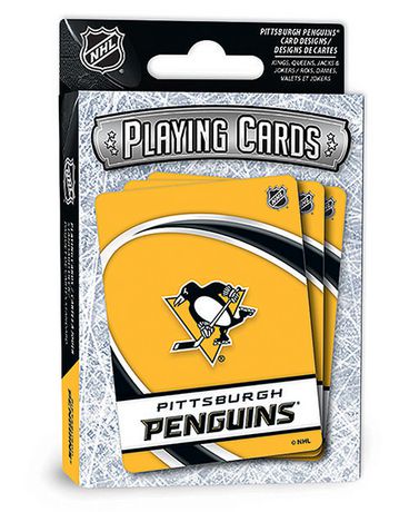 Masterpieces Puzzle 91758 NHL Pittsburgh Penguins Playing Cards