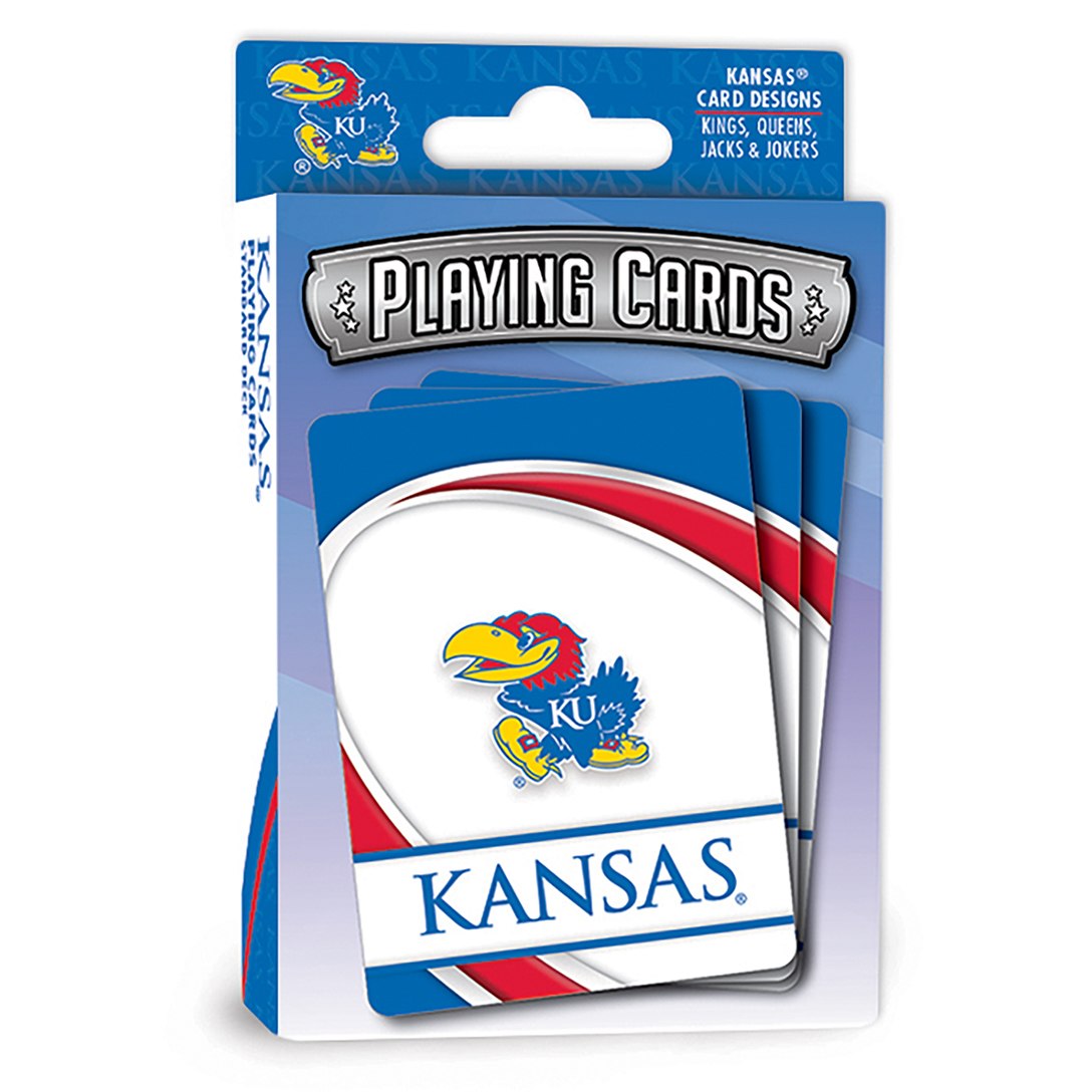Masterpieces Puzzle 91768 NCAA Kansas Playing Cards