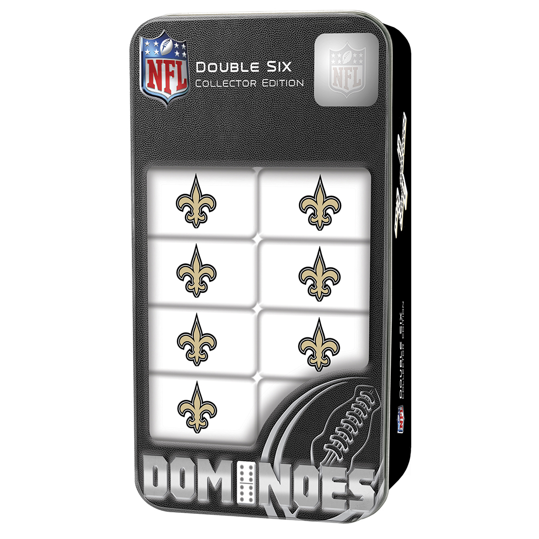 Master Pieces 41819 New Orleans Saints Dominoes