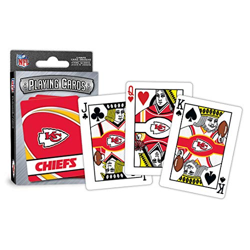 Master Pieces  Kansas City Chiefs Playing Cards