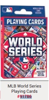 Master Pieces 91786 MLB World Series Playing Cards