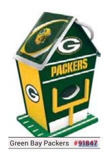 Master Pieces 91847 Green Bay Packers Birdhouse