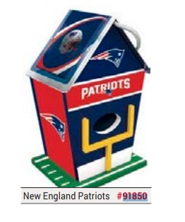 Master Pieces 91850 New England Patriots Birdhouse