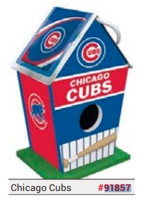 Master Pieces 91857 Chicago Cubs Birdhouse
