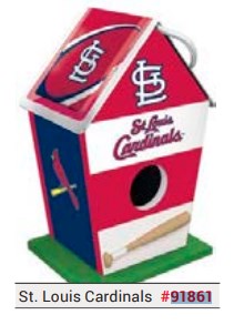 Master Pieces 91861 St Louis Cardinals Birdhouse
