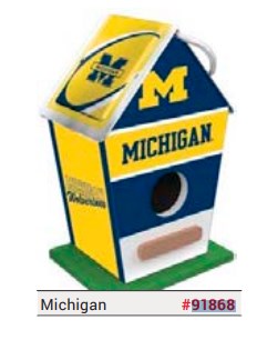 Master Pieces 91868 Michigan Wood Birdhouse