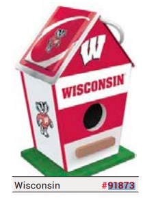 Master Pieces 91873 Wisconsin Wood Birdhouse