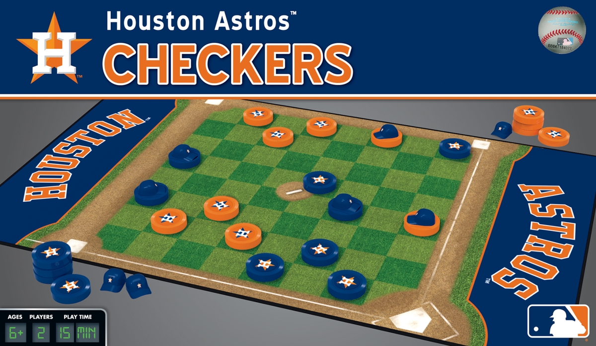 Picture of Masterpieces 42012 Houston Astros Checkers Board Game