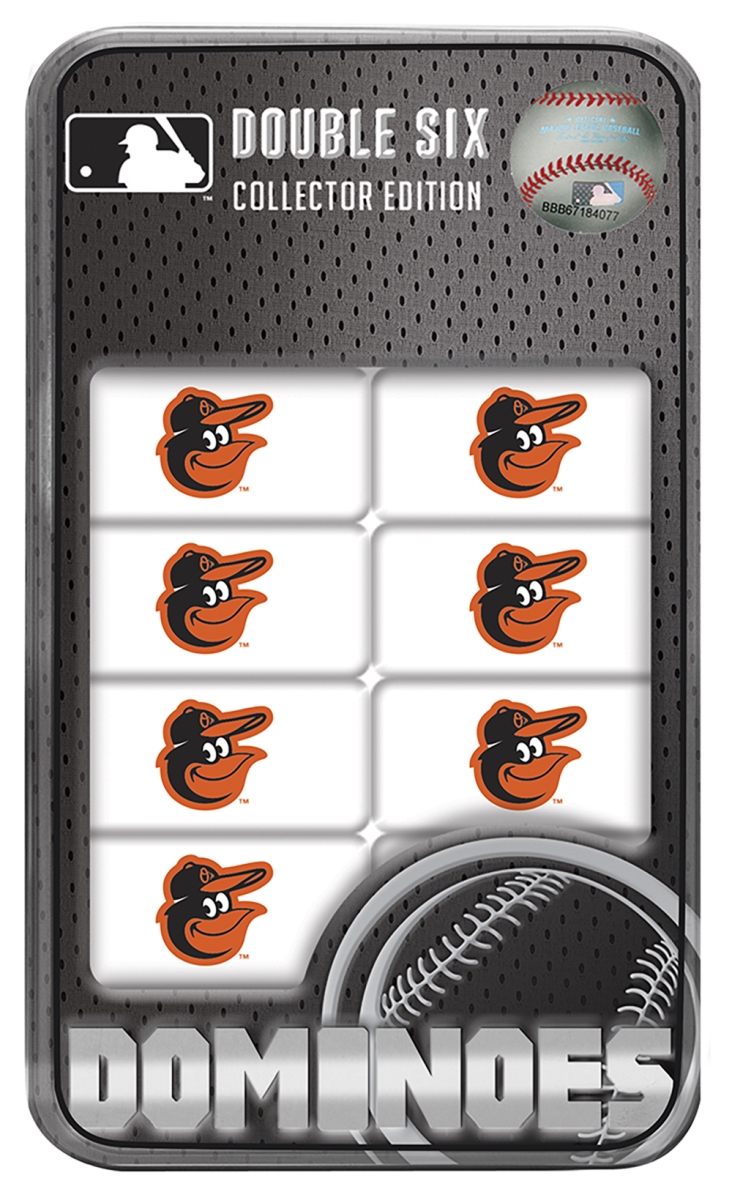 Picture of Masterpieces 42024 Baltimore Orioles Double-Six Dominoes