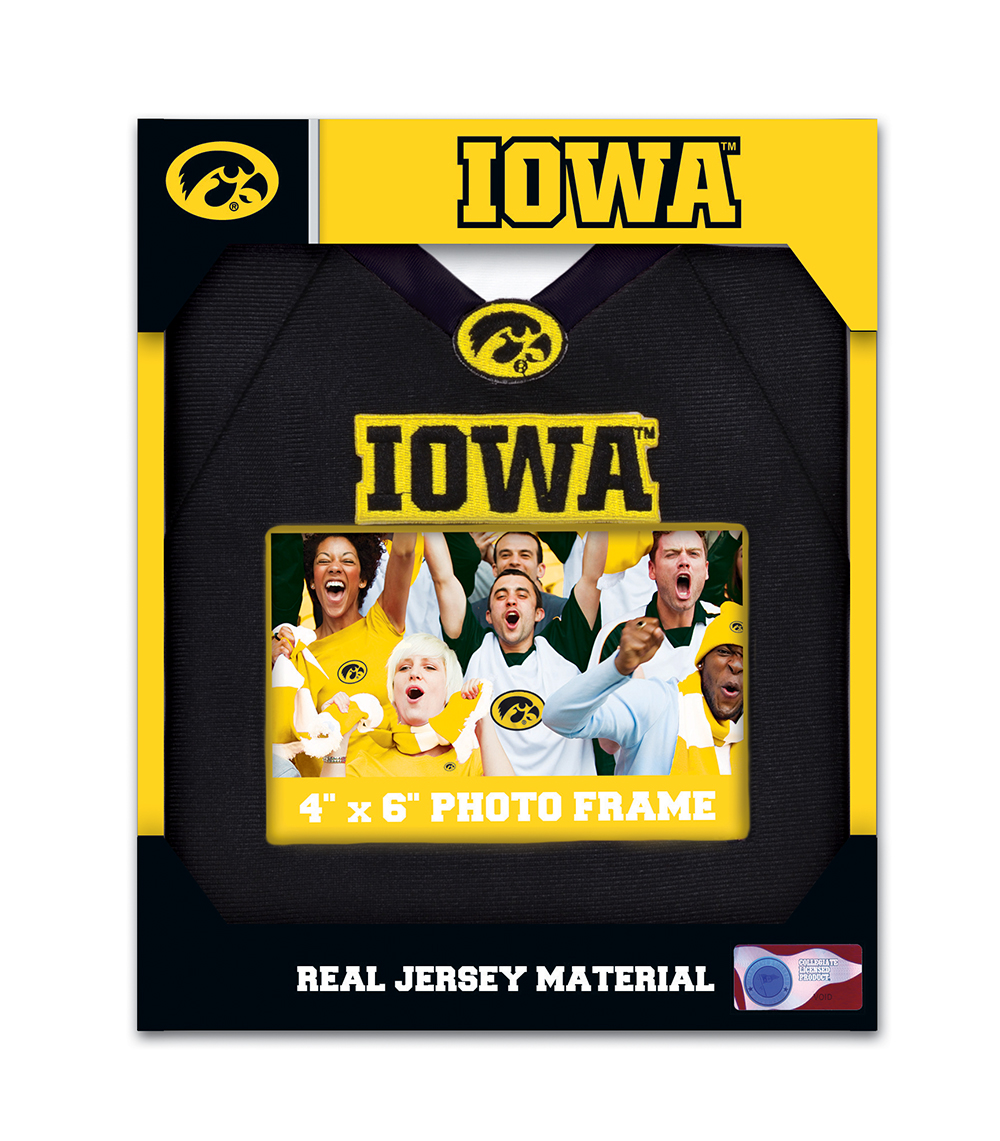 81718 Iowa Hawkeyes Uniformed Frame