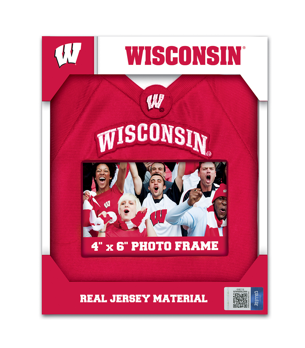 81725 Wisconsin Badgers Uniformed Frame
