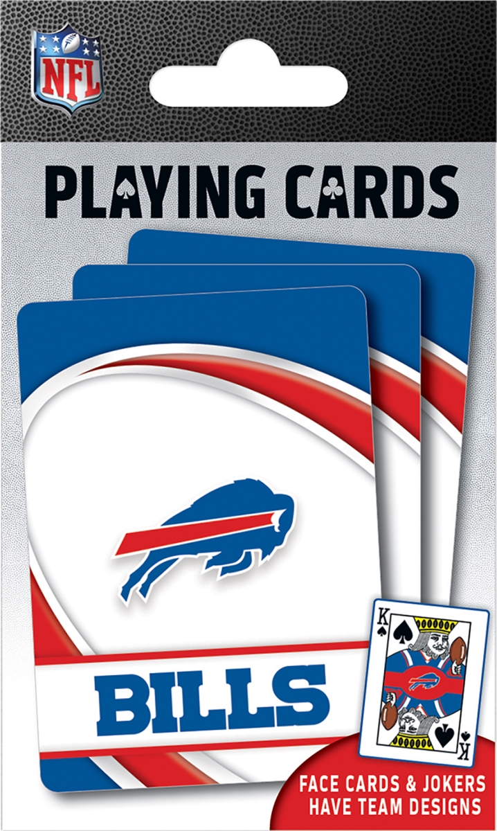 81779 3.5 x 2.5 in. Buffalo Bills Playing Cards