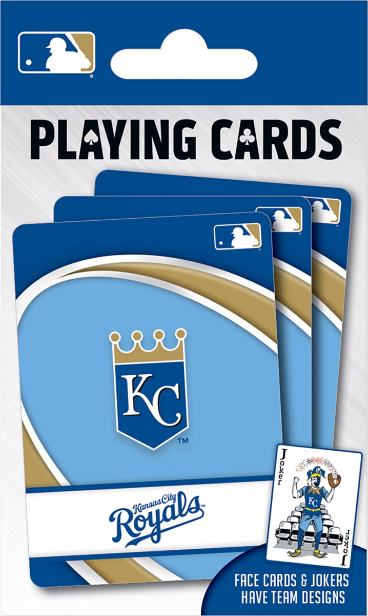 Picture of Masterpieces 81781 3.5 x 2.5 in. Kansas City Royals Playing Cards