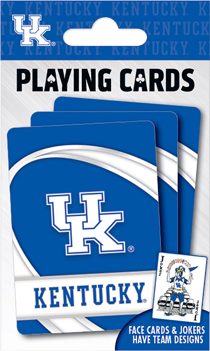 91769 3.5 x 2.5 in. Kentucky Wildcats Playing Cards