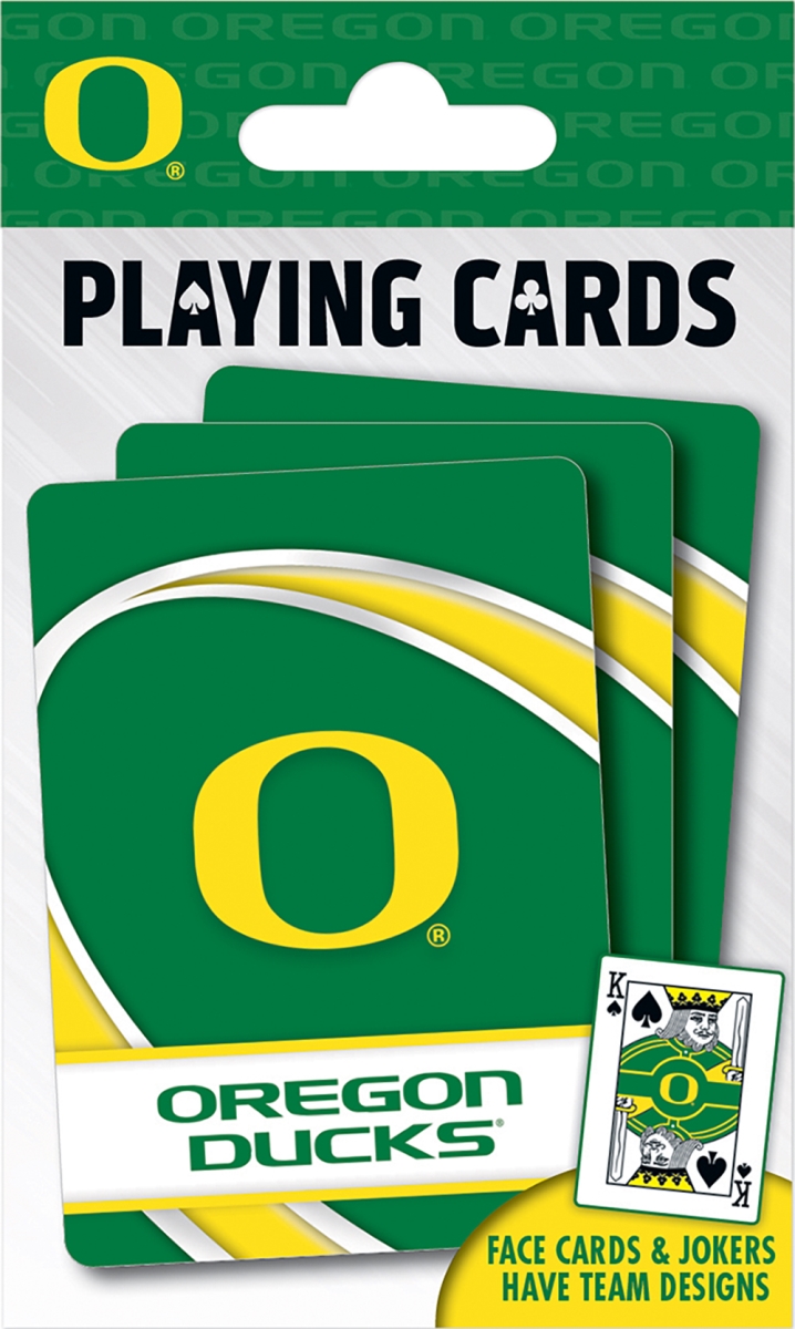 91776 3.5 x 2.5 in. Oregon Ducks Playing Cards