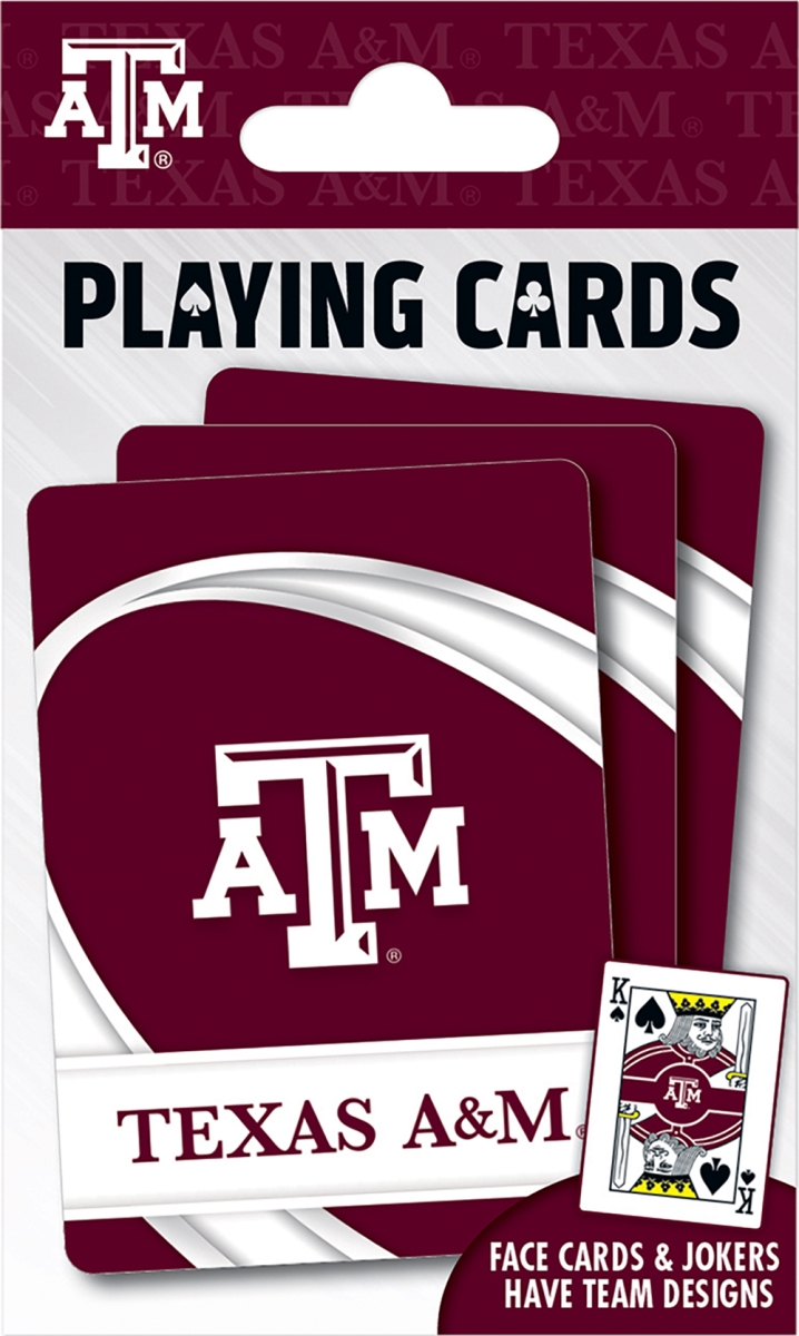 91780 3.5 x 2.5 in. Texas A&M Playing Cards