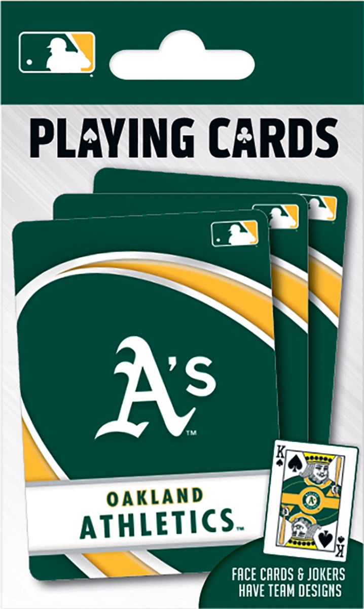 Picture of Masterpieces 91834 3.5 x 2.5 in. Oakland Athletics Playing Cards