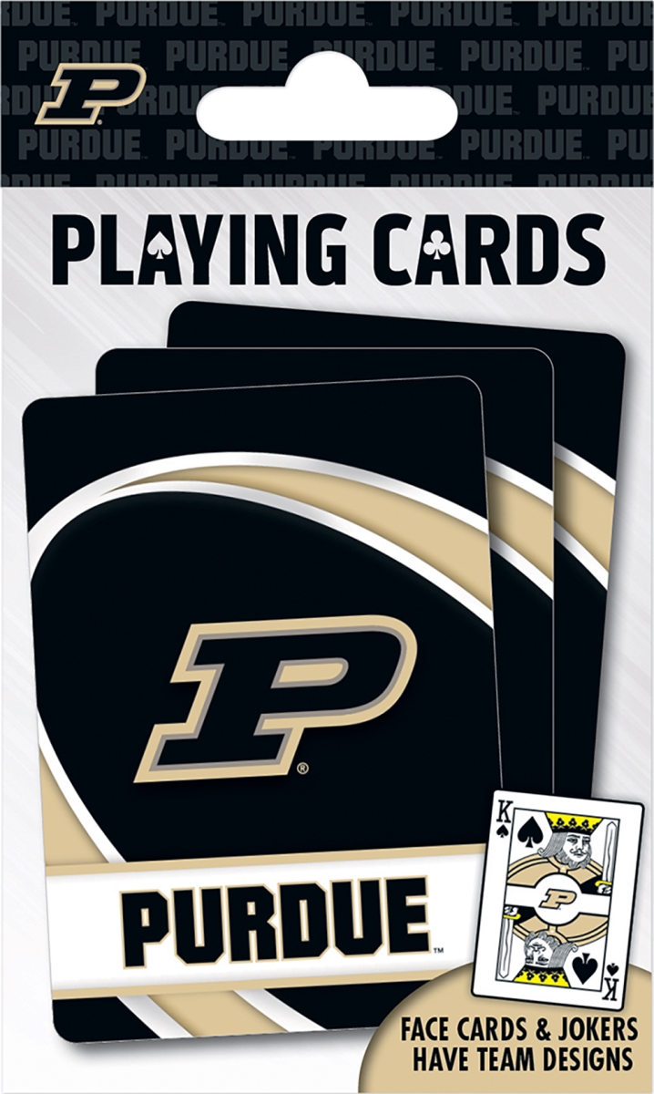 91839 3.5 x 2.5 in. Purdue Playing Cards