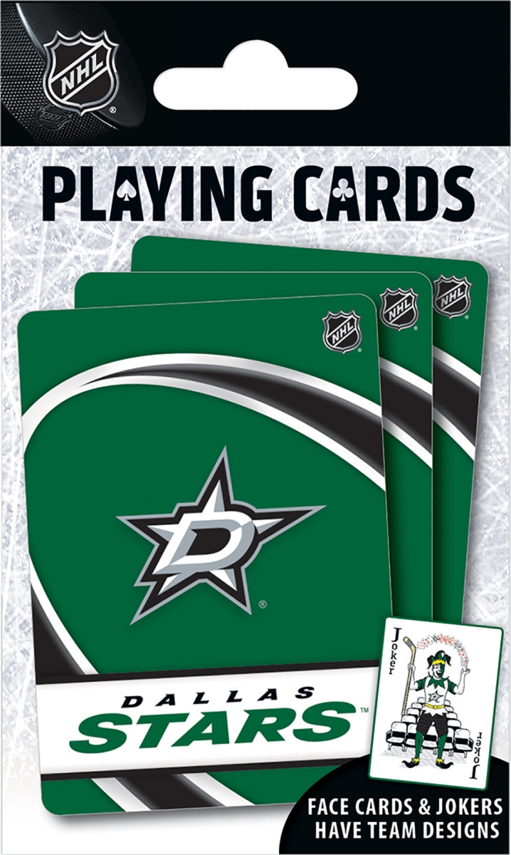 3.5 x 2.5 in. Dallas Stars Playing Cards