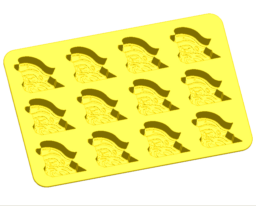 APS003 Appalachian State Mountaineers Ice Tray & Candy Mold