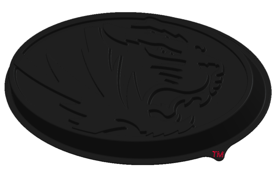 MIZZ001 Missouri Tigers Cake Pan with Stand