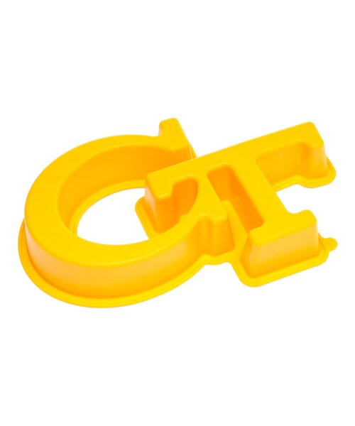 GT001 Georgia Tech Yellow Jackets Cake Pan with Stand