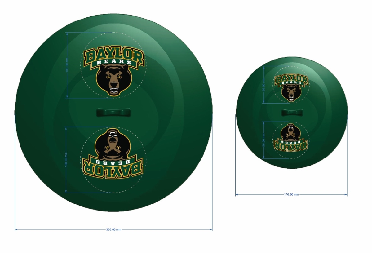 BAY008 Baylor Bears Topperz