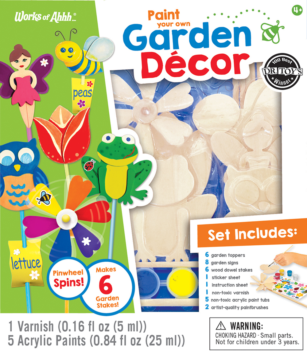21774 Garden Decor Wood Paint Kit